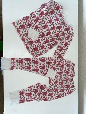 Roller Rabbit - Pink Monkey Print toddler  Pajamas 2t